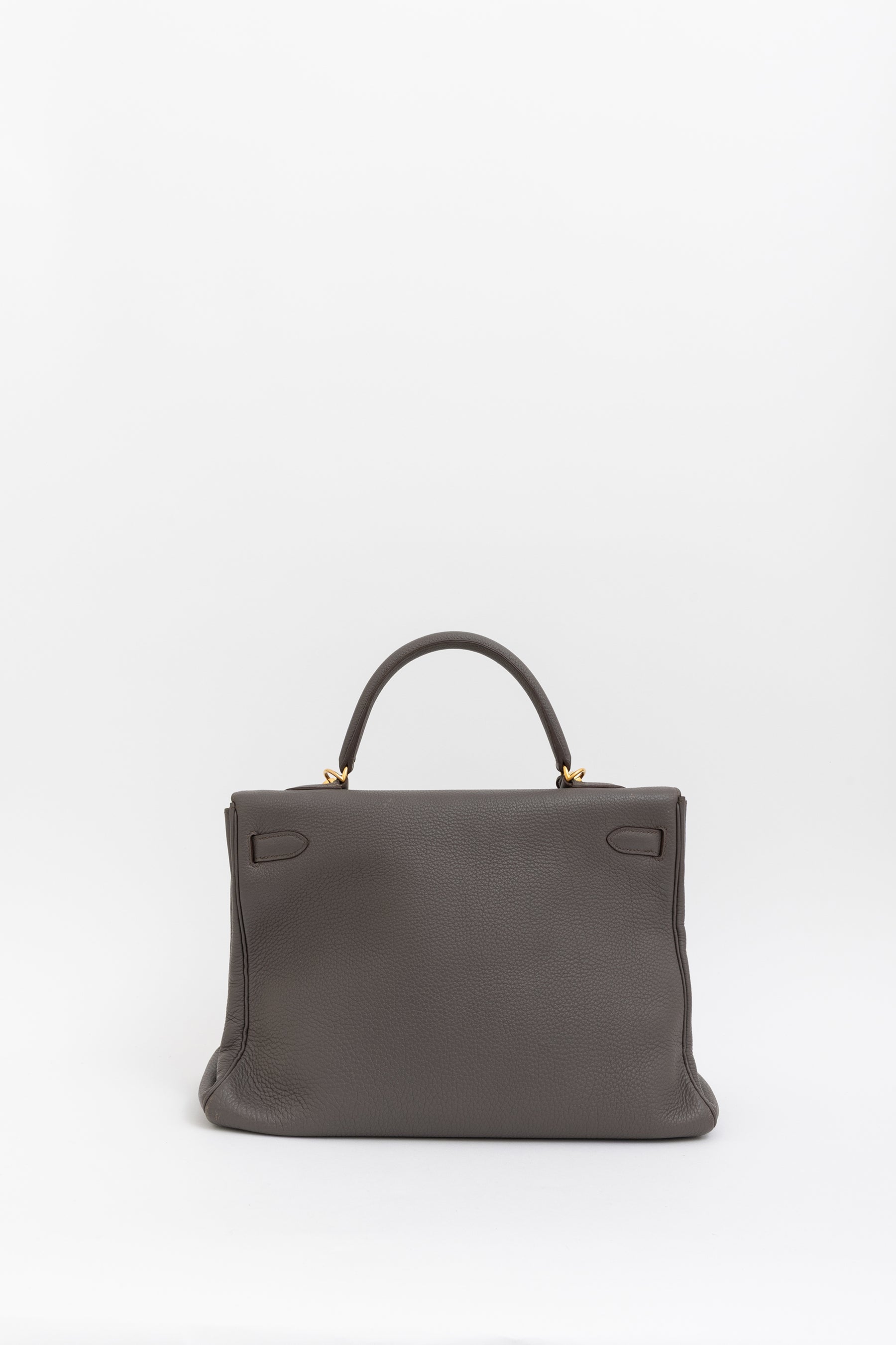 Togo Leather Kelly 35 Retourne Bag