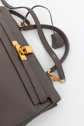 Togo Leather Kelly 35 Retourne Bag