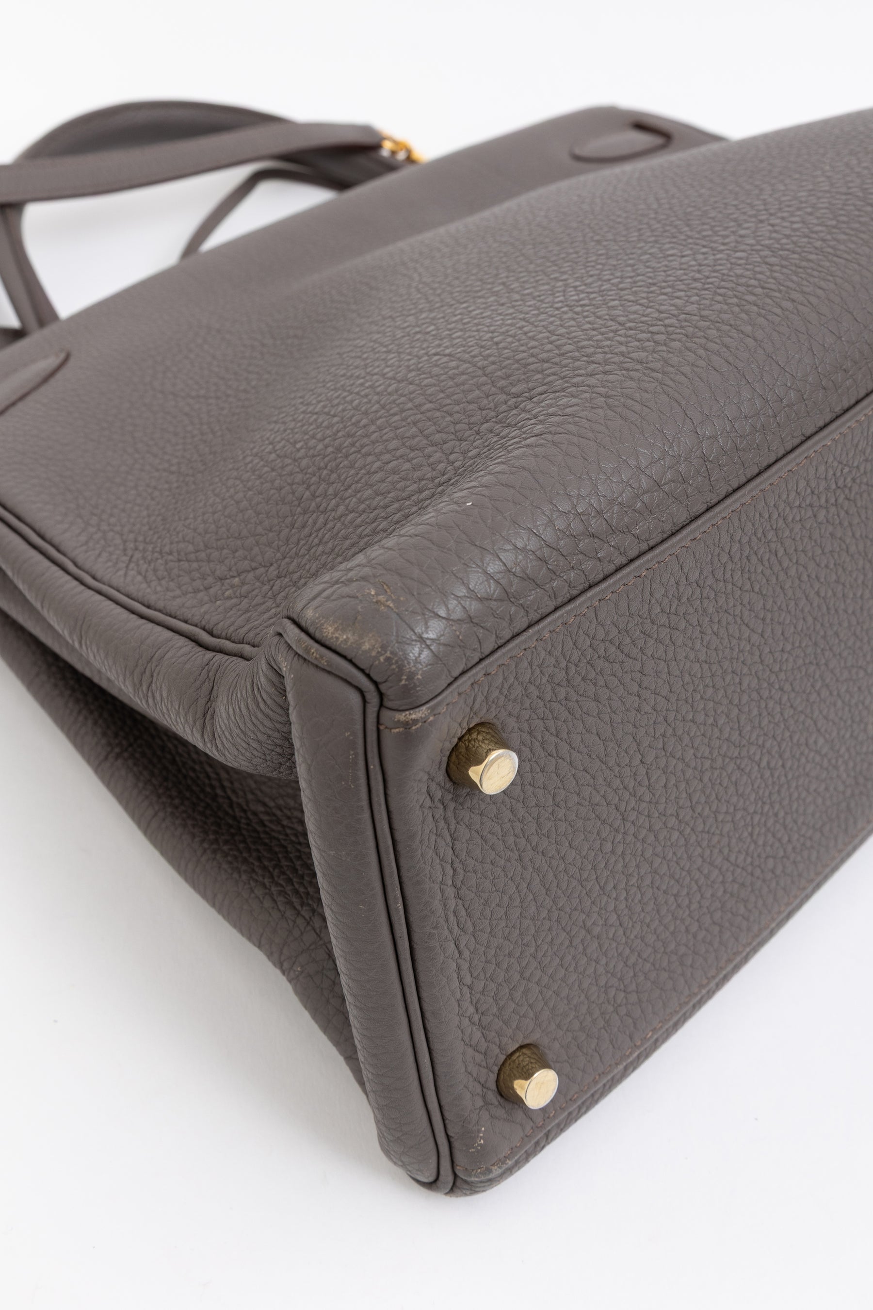 Togo Leather Kelly 35 Retourne Bag