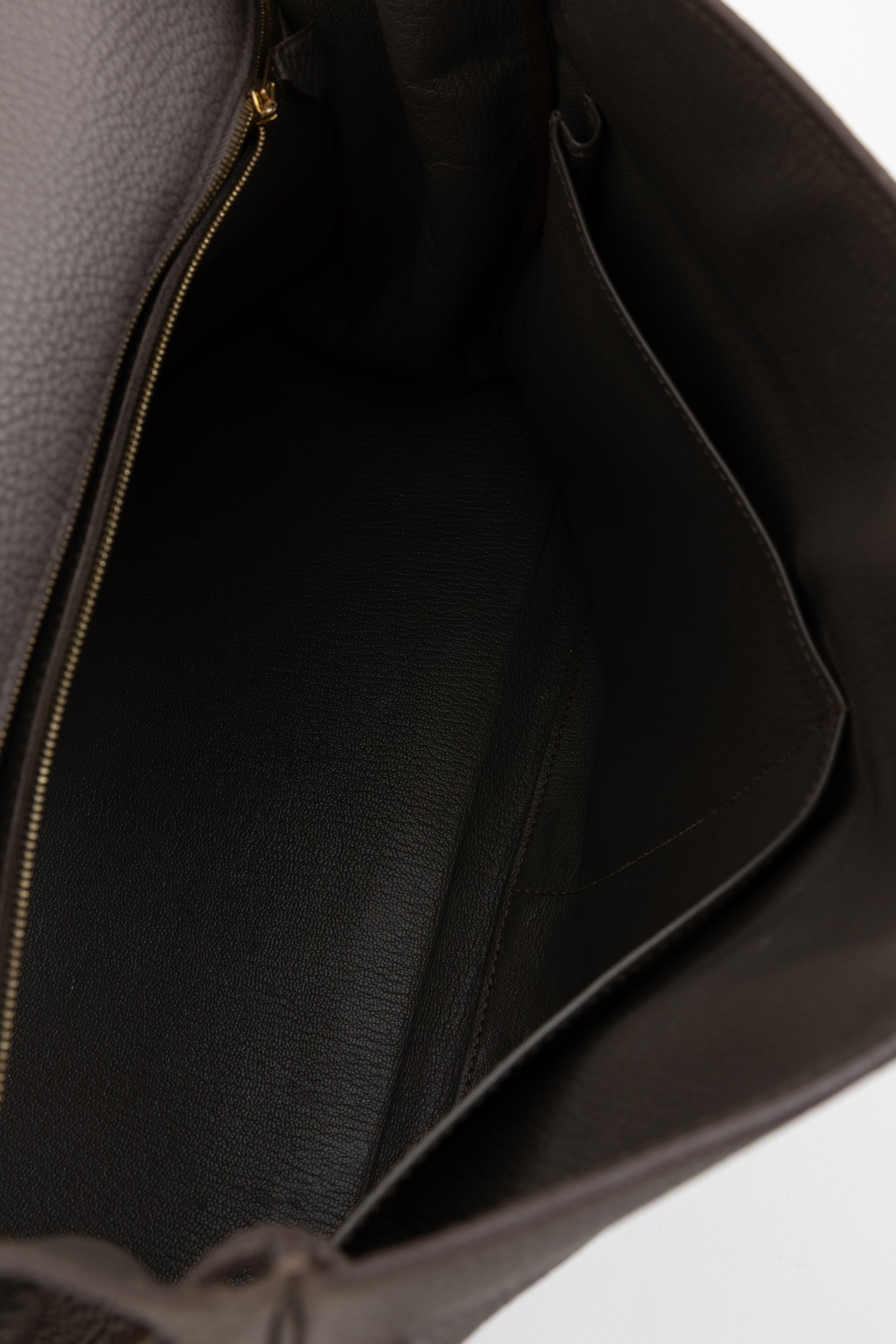 Togo Leather Kelly 35 Retourne Bag
