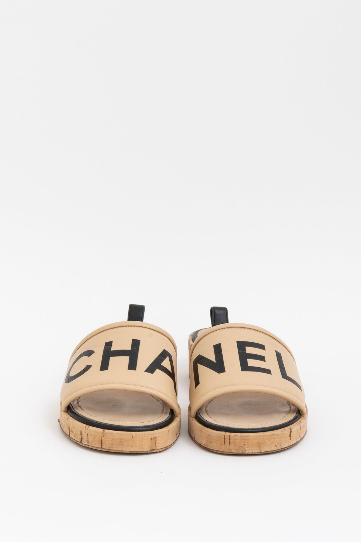 Mules With Cork Heel