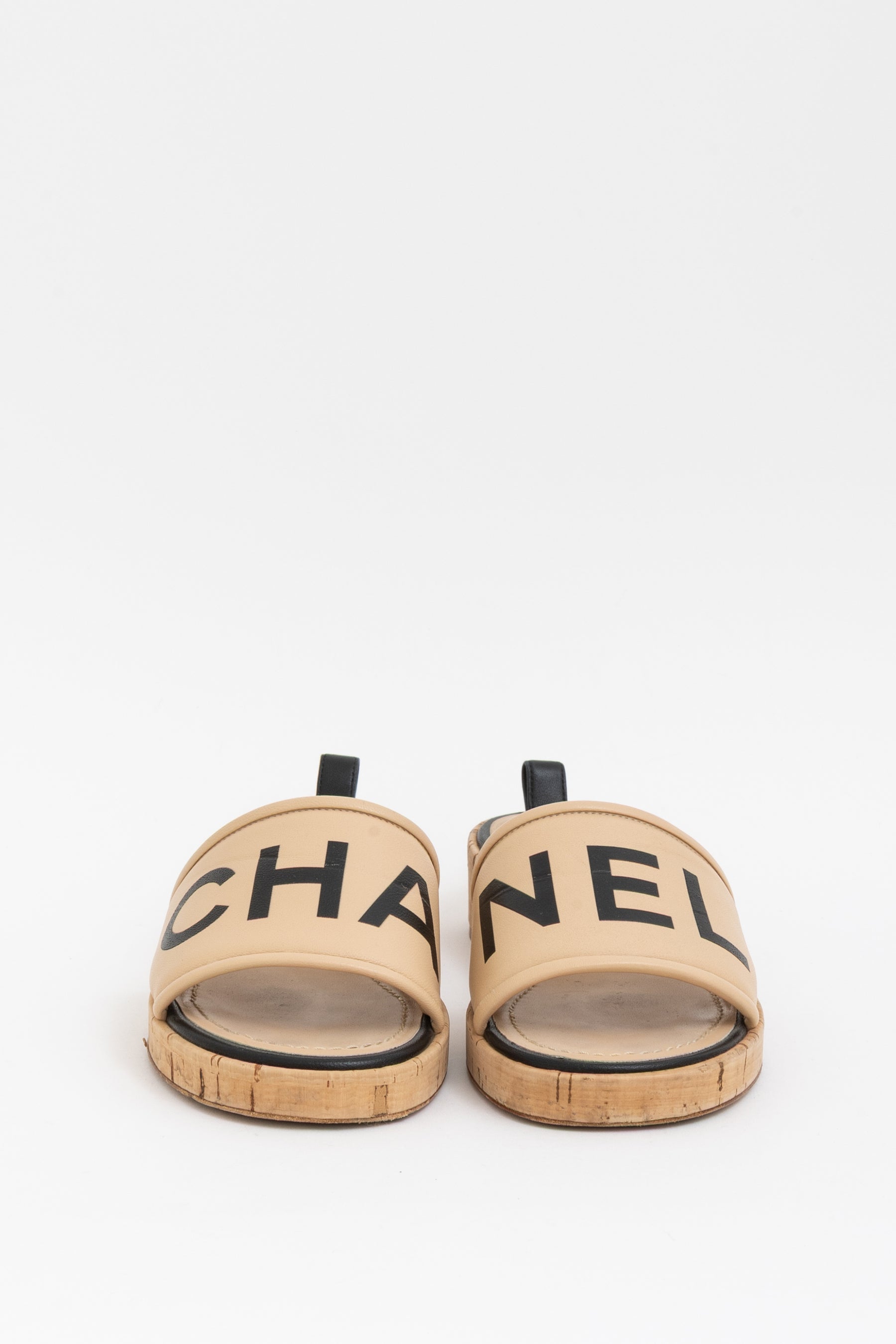 Mules With Cork Heel