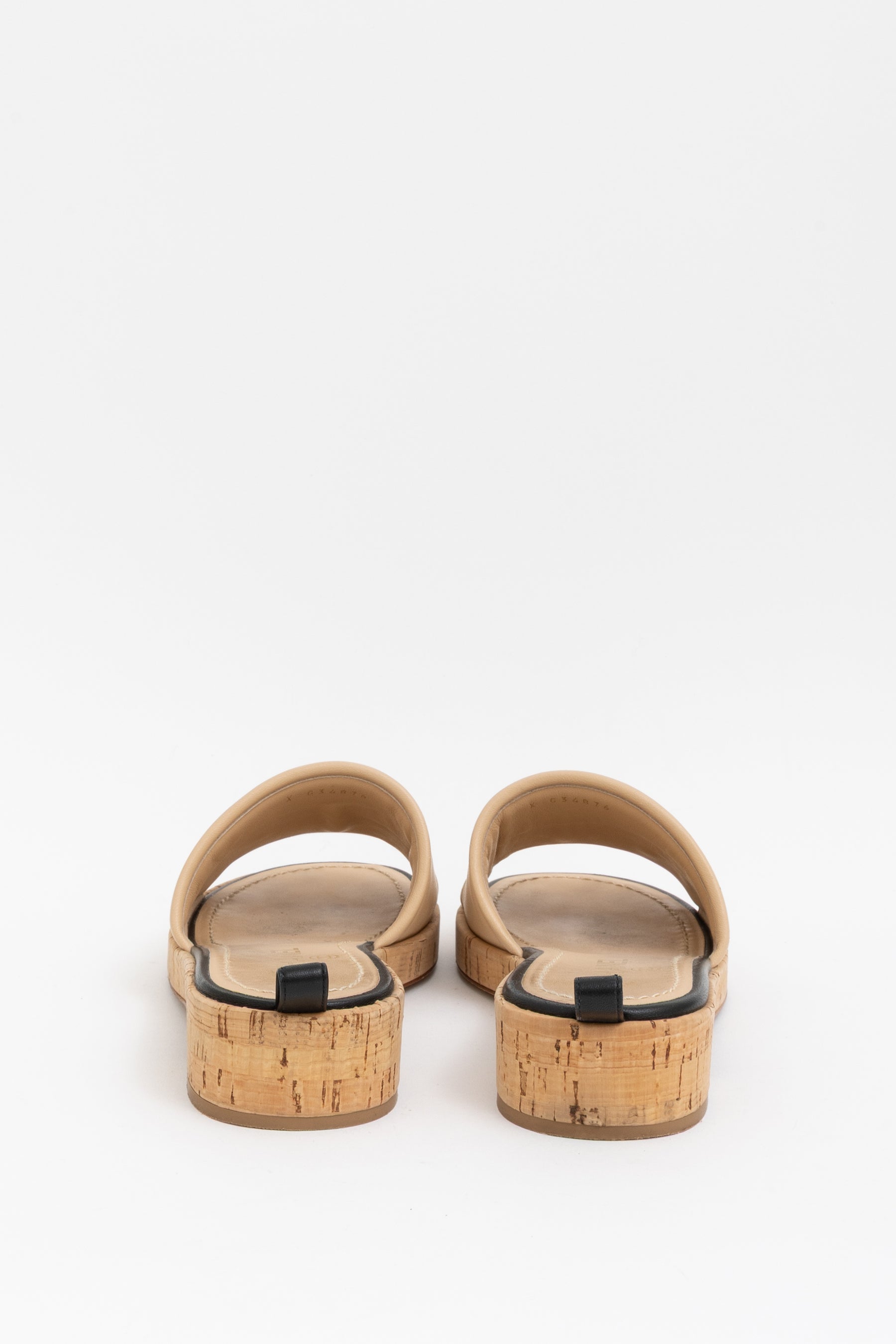 Mules With Cork Heel