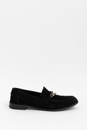 Suede Kelly Buckle Destin Loafers