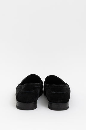 Suede Kelly Buckle Destin Loafers