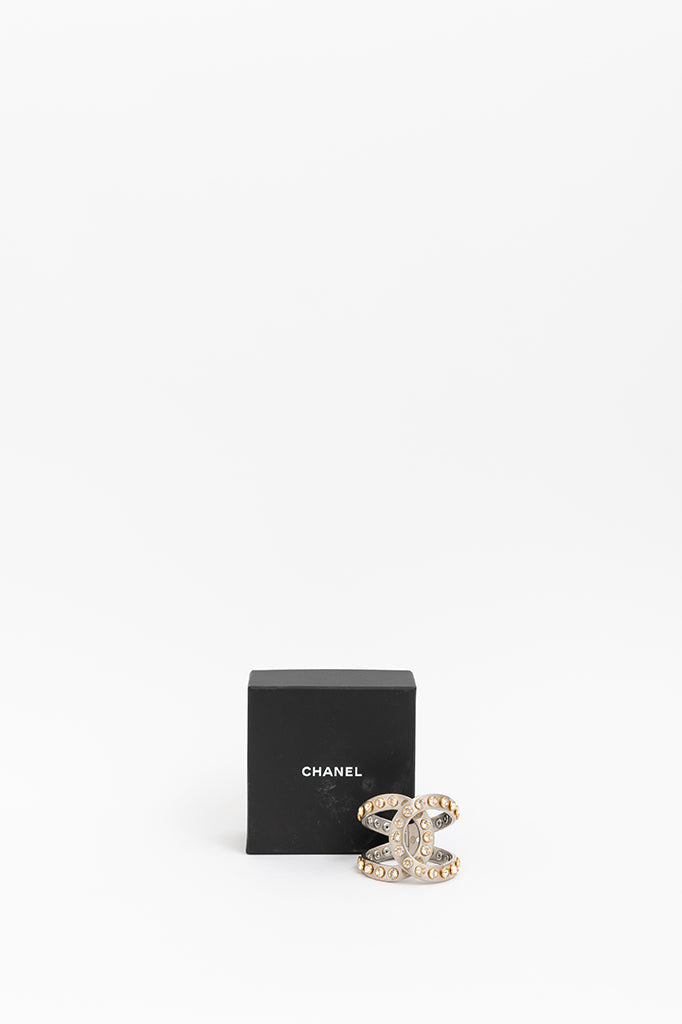 Crystal Logo Cuff