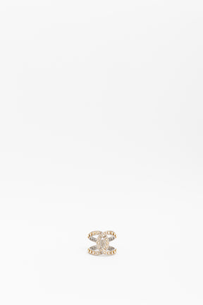 Crystal Logo Cuff