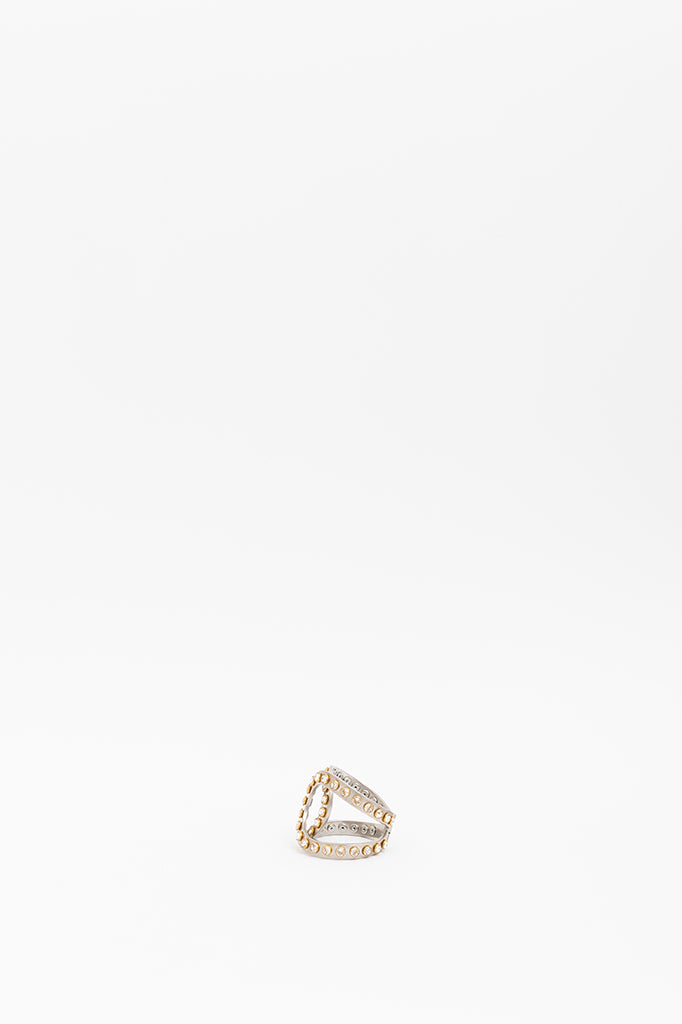 Crystal Logo Cuff