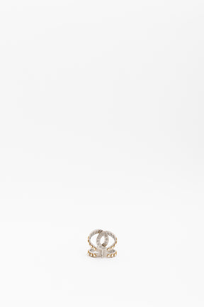 Crystal Logo Cuff