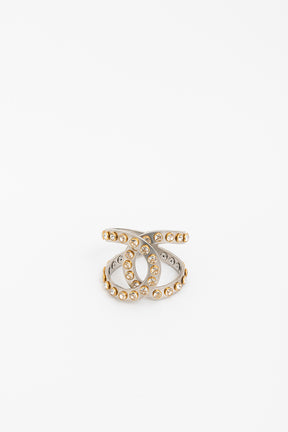 Crystal Logo Cuff
