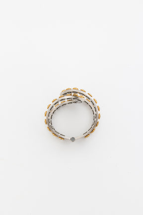 Crystal Logo Cuff
