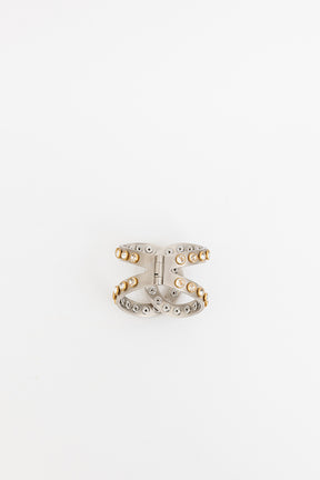 Crystal Logo Cuff