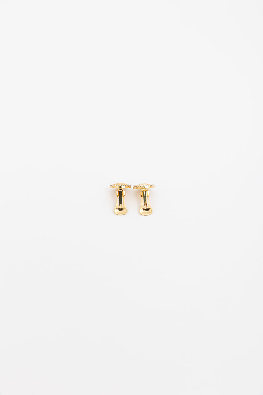 Triomphe Logo Clip On Earrings