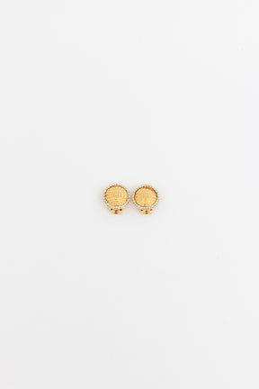 Triomphe Logo Clip On Earrings