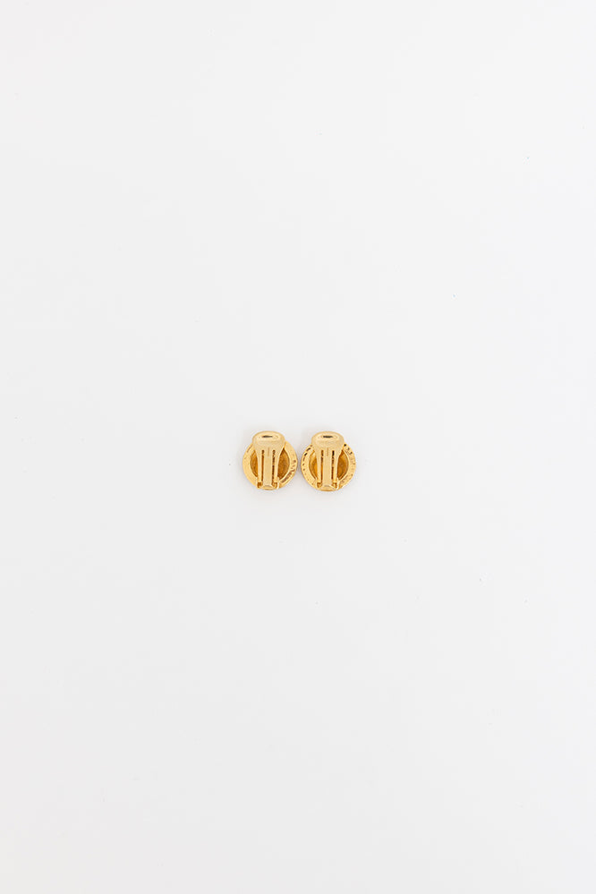 Triomphe Logo Clip On Earrings