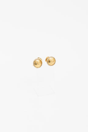 Triomphe Logo Clip On Earrings
