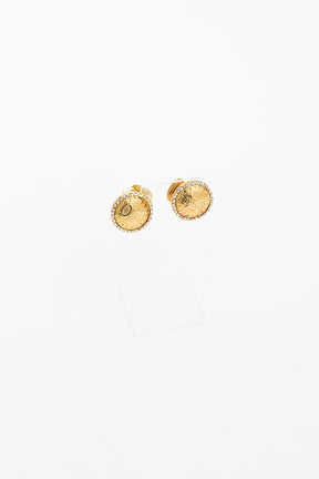Triomphe Logo Clip On Earrings