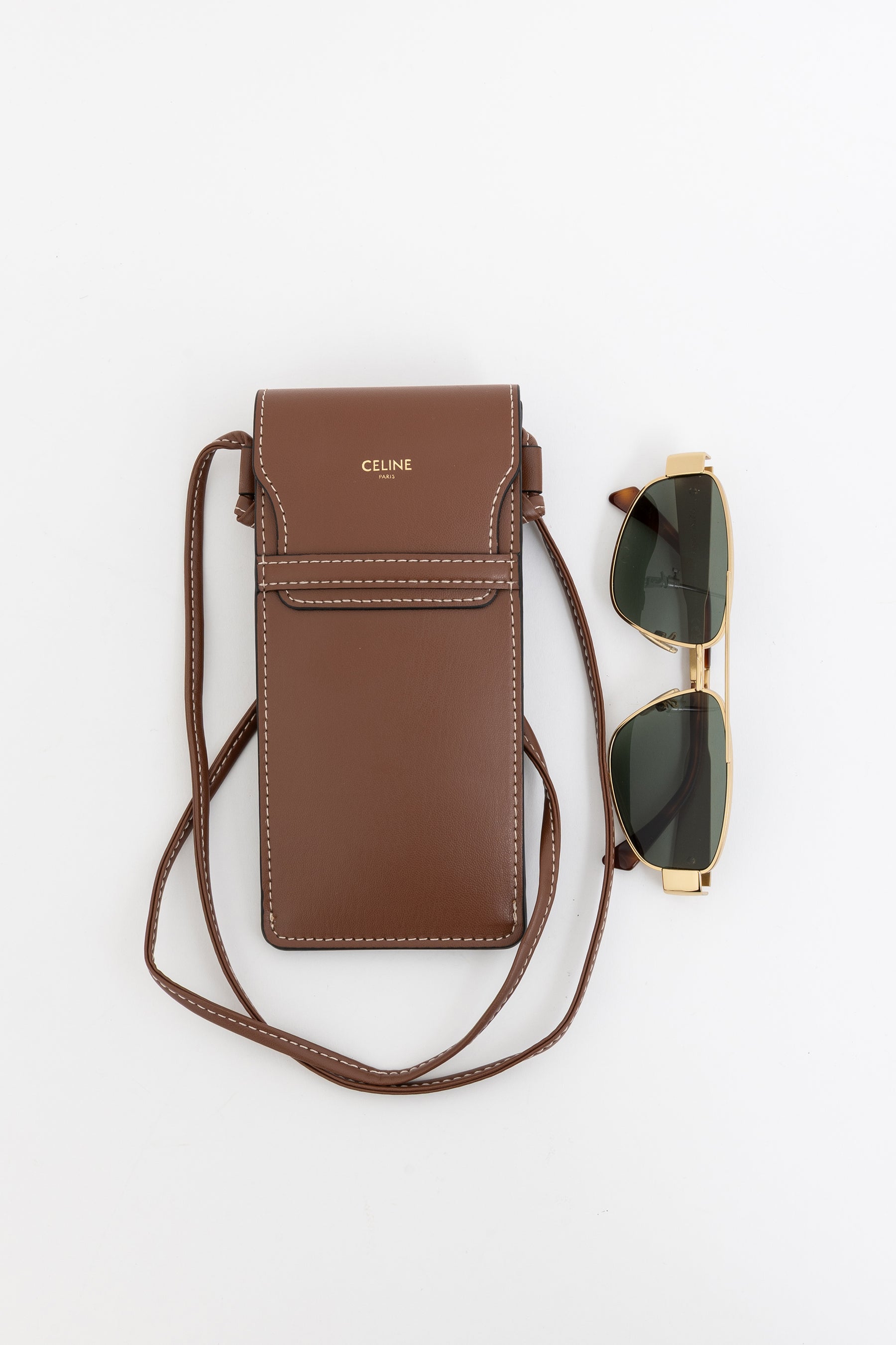 Oval Aviator Triomphe Sunglasses
