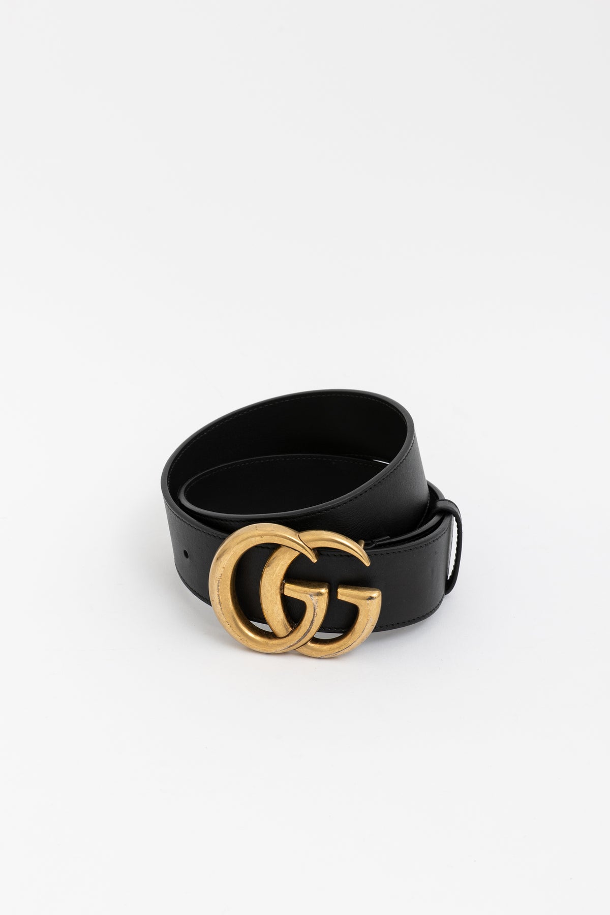 Leather GG Belt