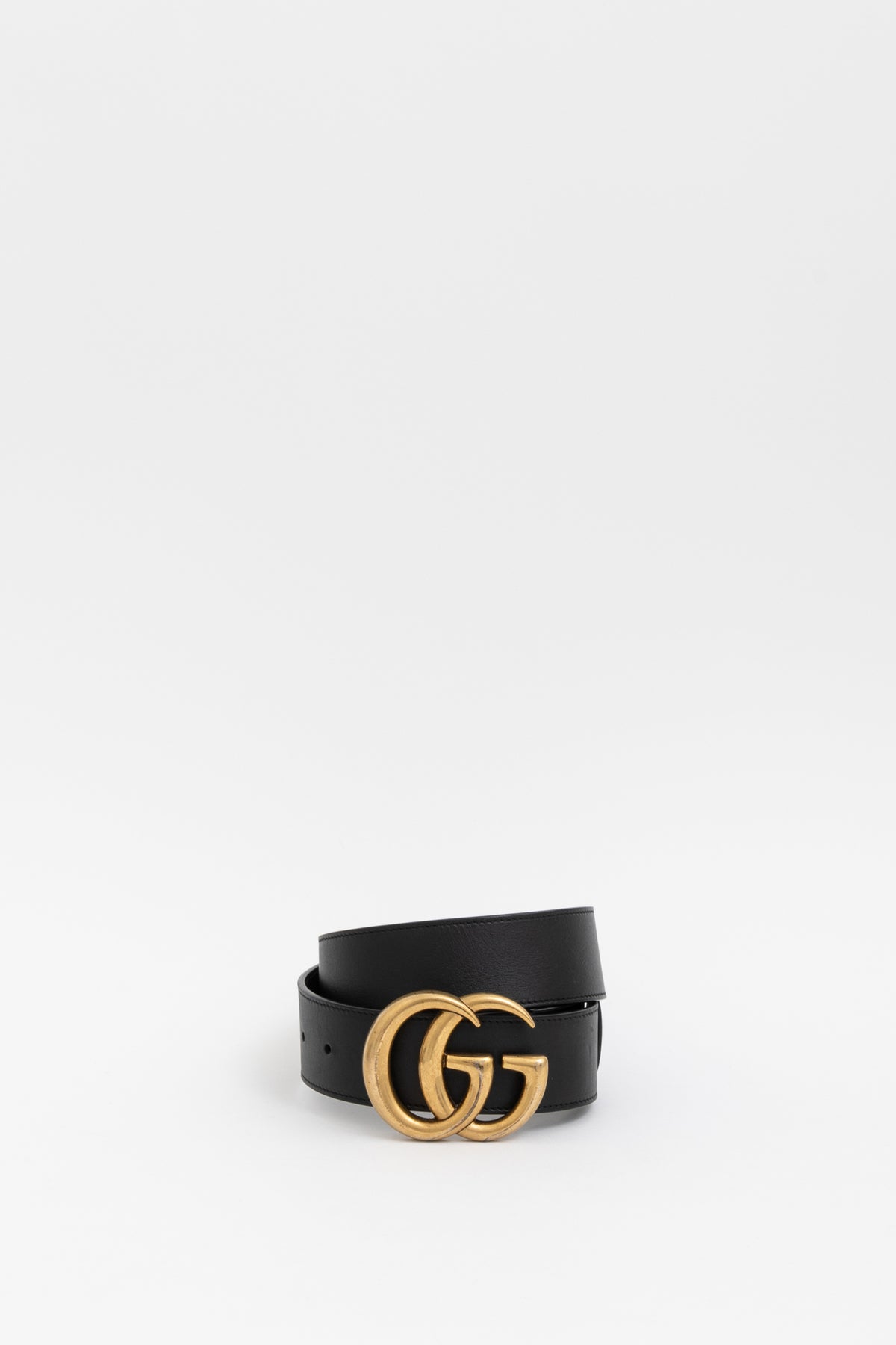 Leather GG Belt