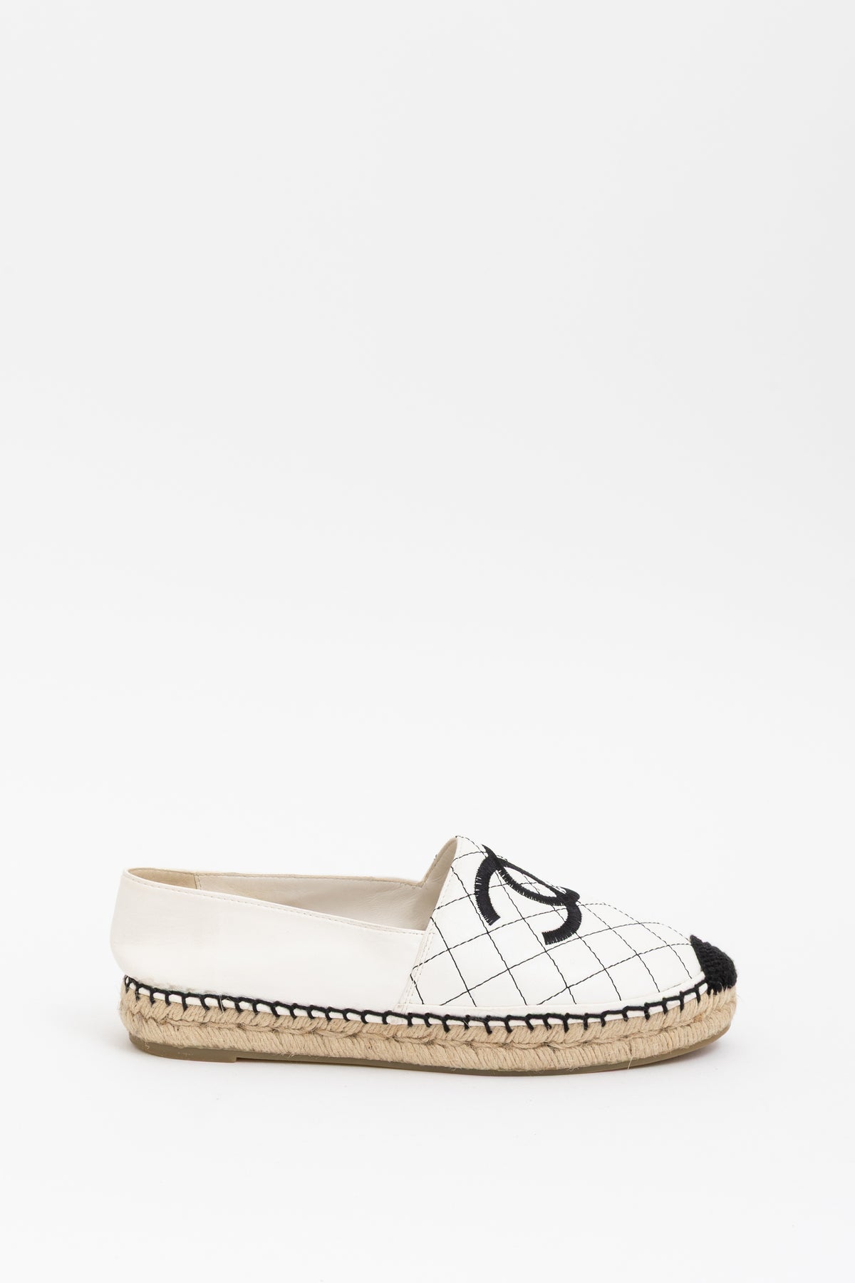 Quilted Espadrille Flat