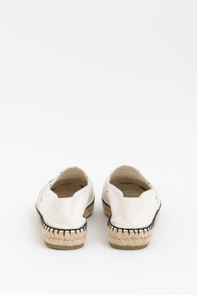 Quilted Espadrille Flat