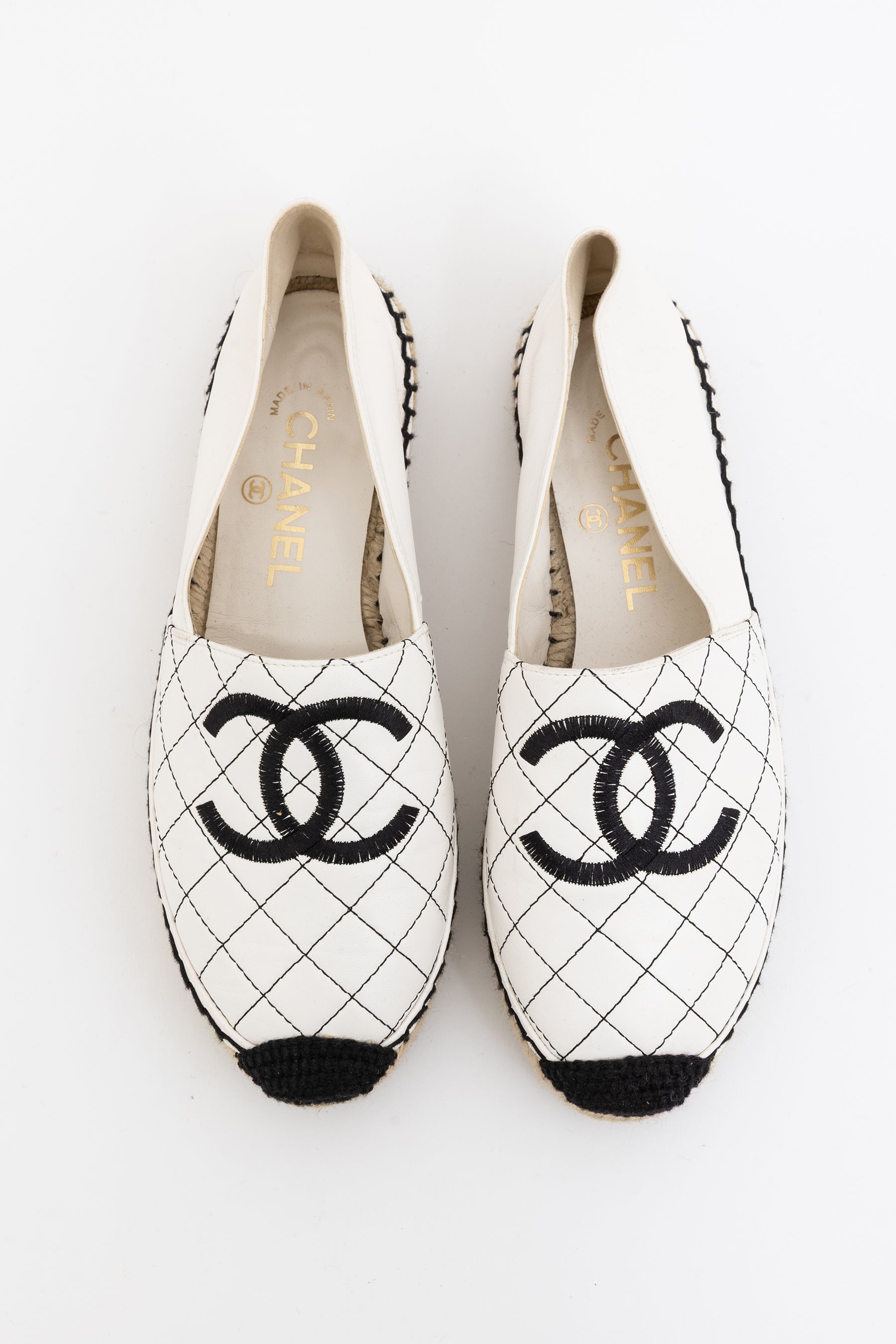 Quilted Espadrille Flat