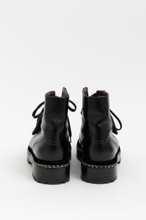 Pearl Combat Short Boots