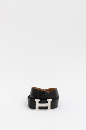 Reversible Leather H Belt