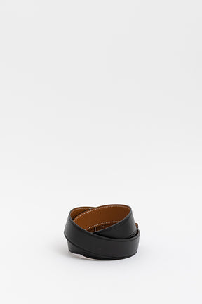 Reversible Leather H Belt