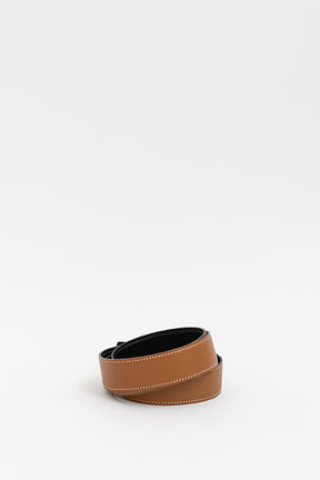 Reversible Leather H Belt