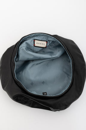 Leather Beret