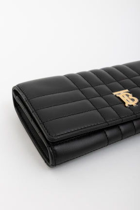 Lola Quilted Leather Continental Wallet