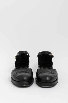 Interlocking CC Logo D'Orsay Mary Jane Shoes