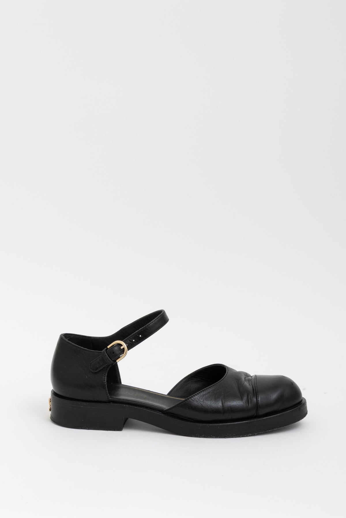 Interlocking CC Logo D'Orsay Mary Jane Shoes