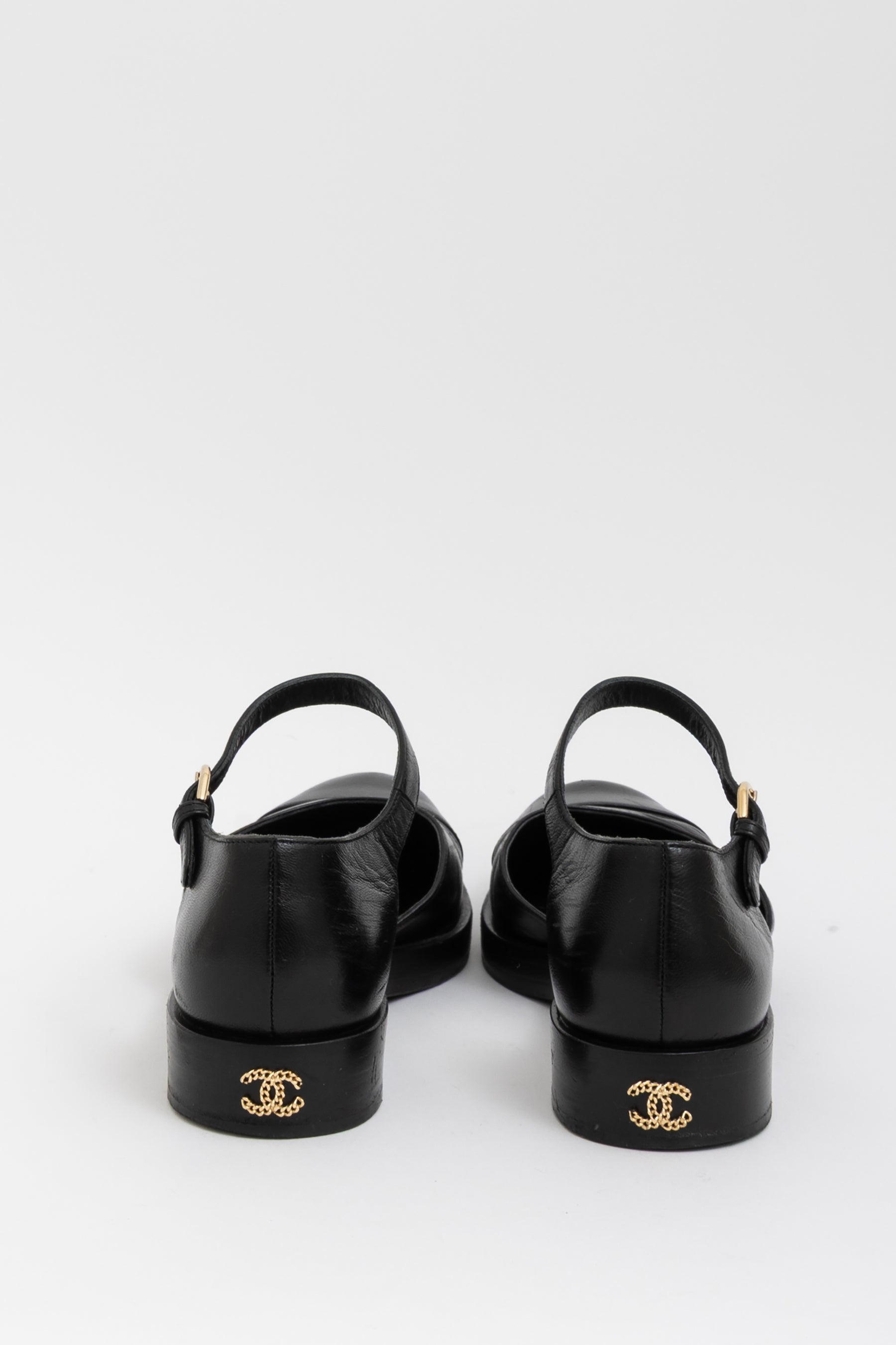 Interlocking CC Logo D'Orsay Mary Jane Shoes