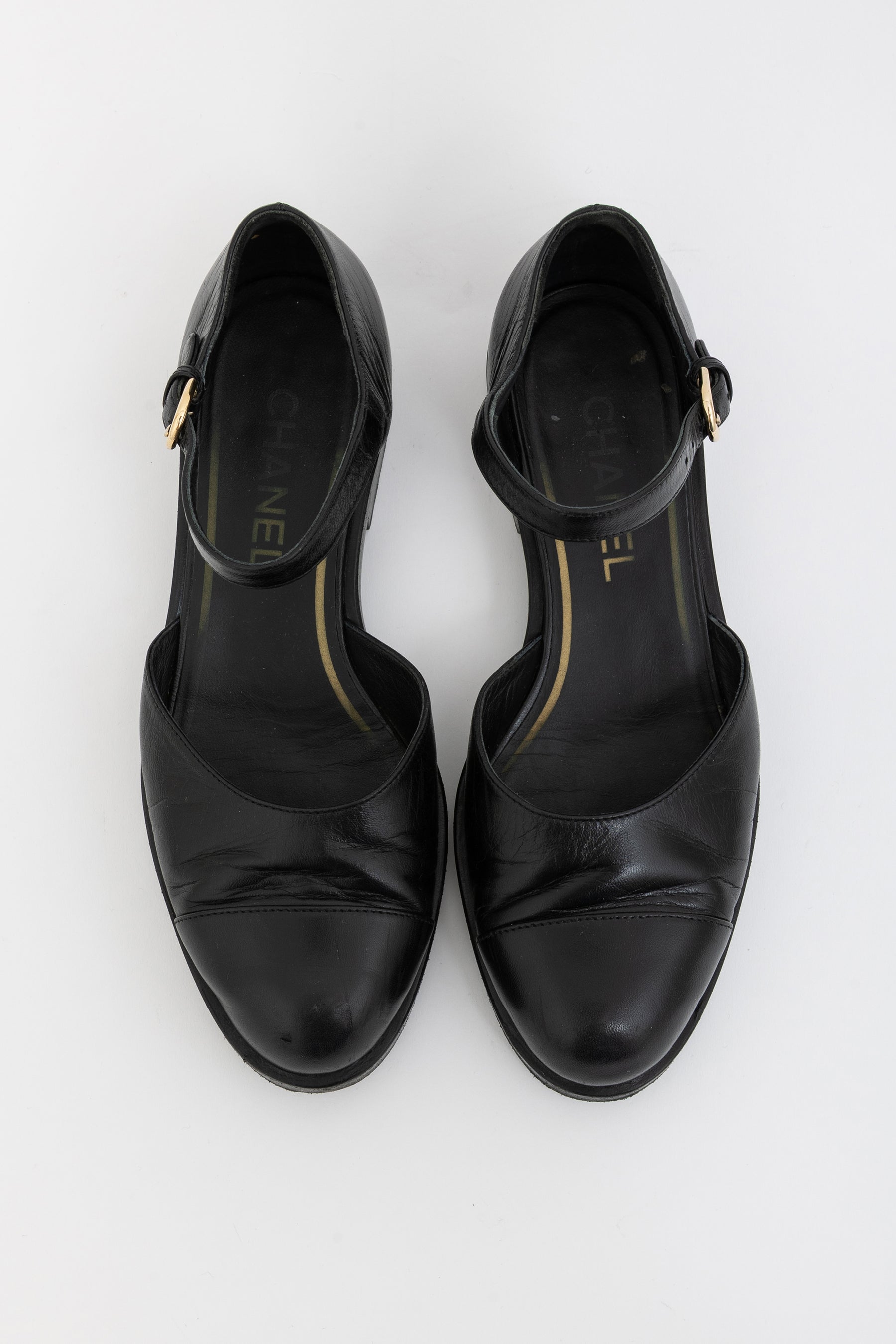 Interlocking CC Logo D'Orsay Mary Jane Shoes