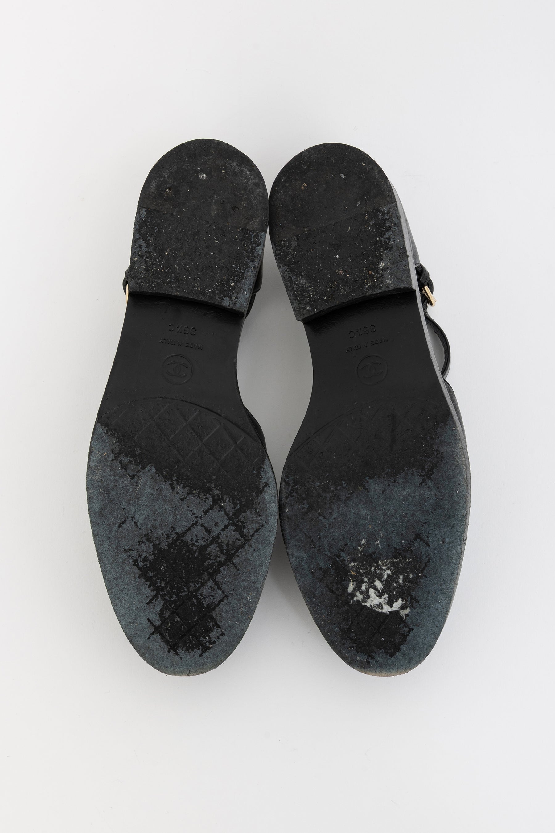 Interlocking CC Logo D'Orsay Mary Jane Shoes