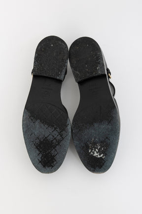 Interlocking CC Logo D'Orsay Mary Jane Shoes