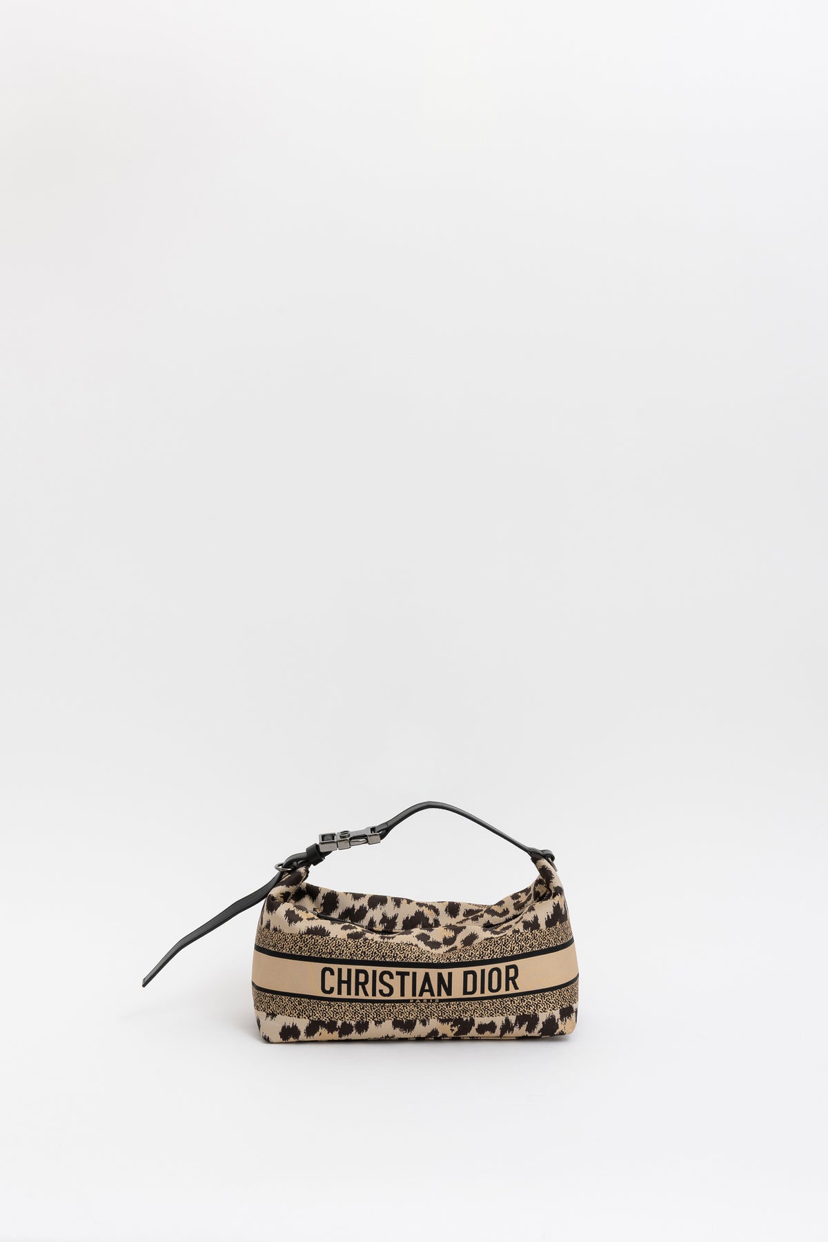 Mizza Leopard Print DiorTravel Nomad Pouch