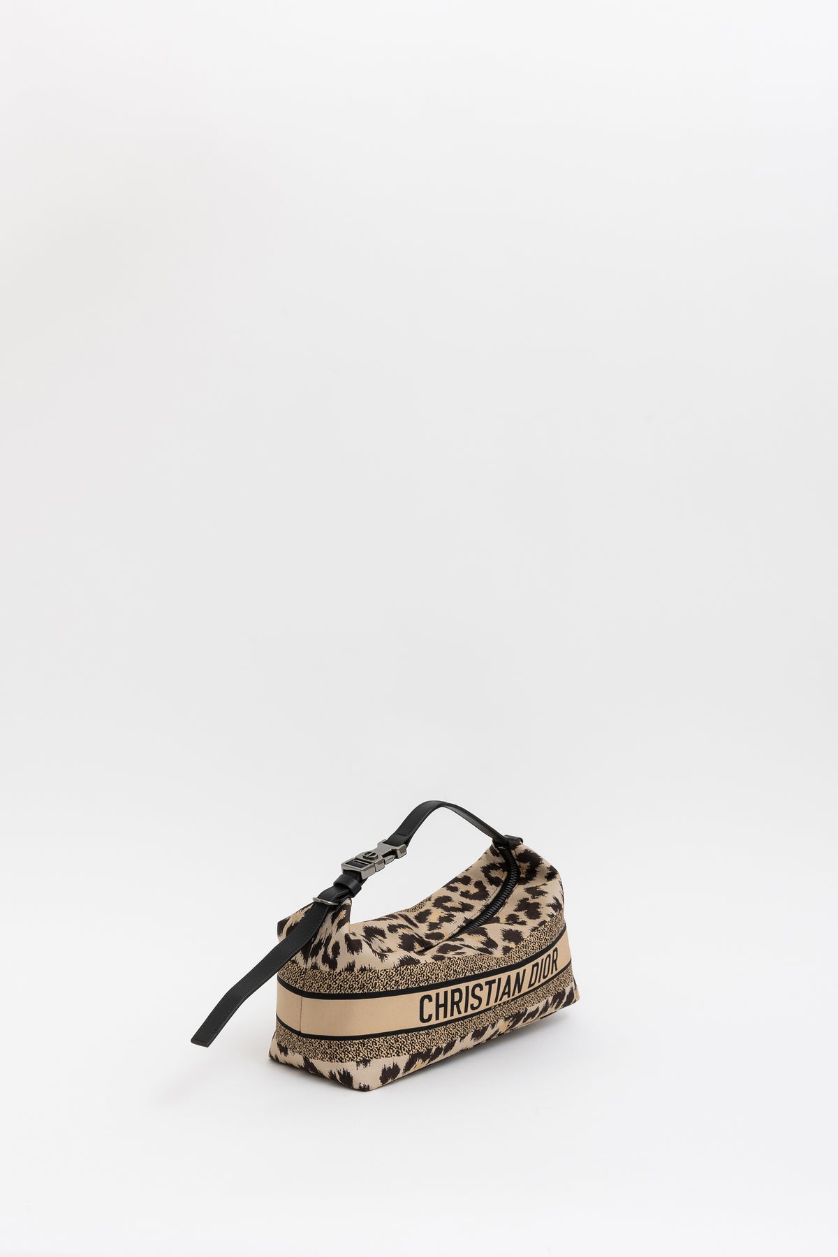 Mizza Leopard Print DiorTravel Nomad Pouch
