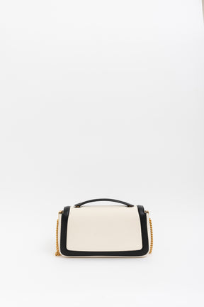 Apolo Top Handle Bicolor Baguette Bag