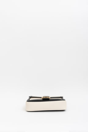 Apolo Top Handle Bicolor Baguette Bag