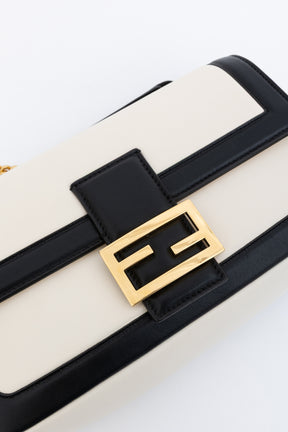 Apolo Top Handle Bicolor Baguette Bag