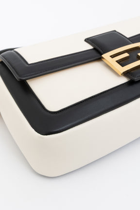 Apolo Top Handle Bicolor Baguette Bag