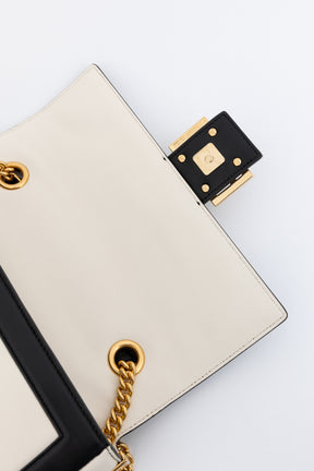 Apolo Top Handle Bicolor Baguette Bag