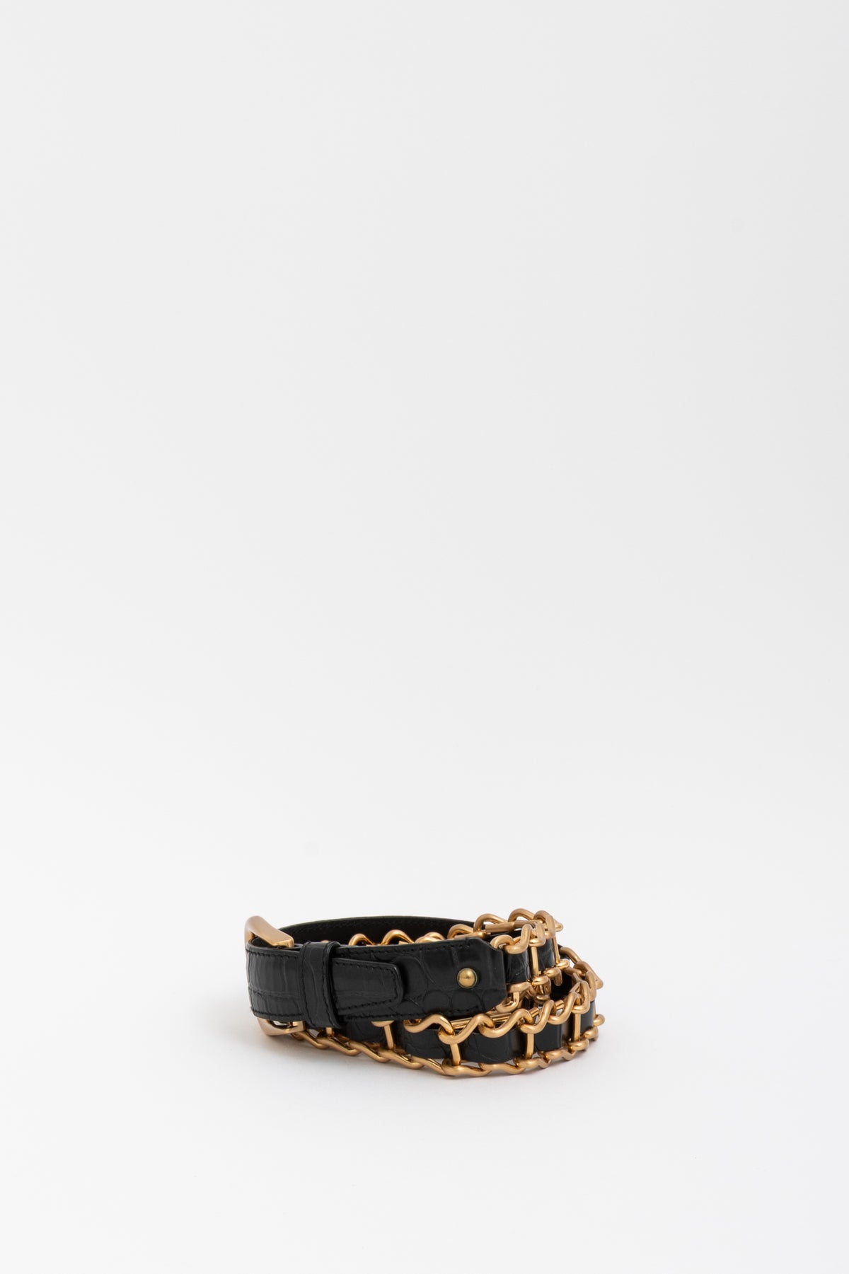 Embossed Chain Belt