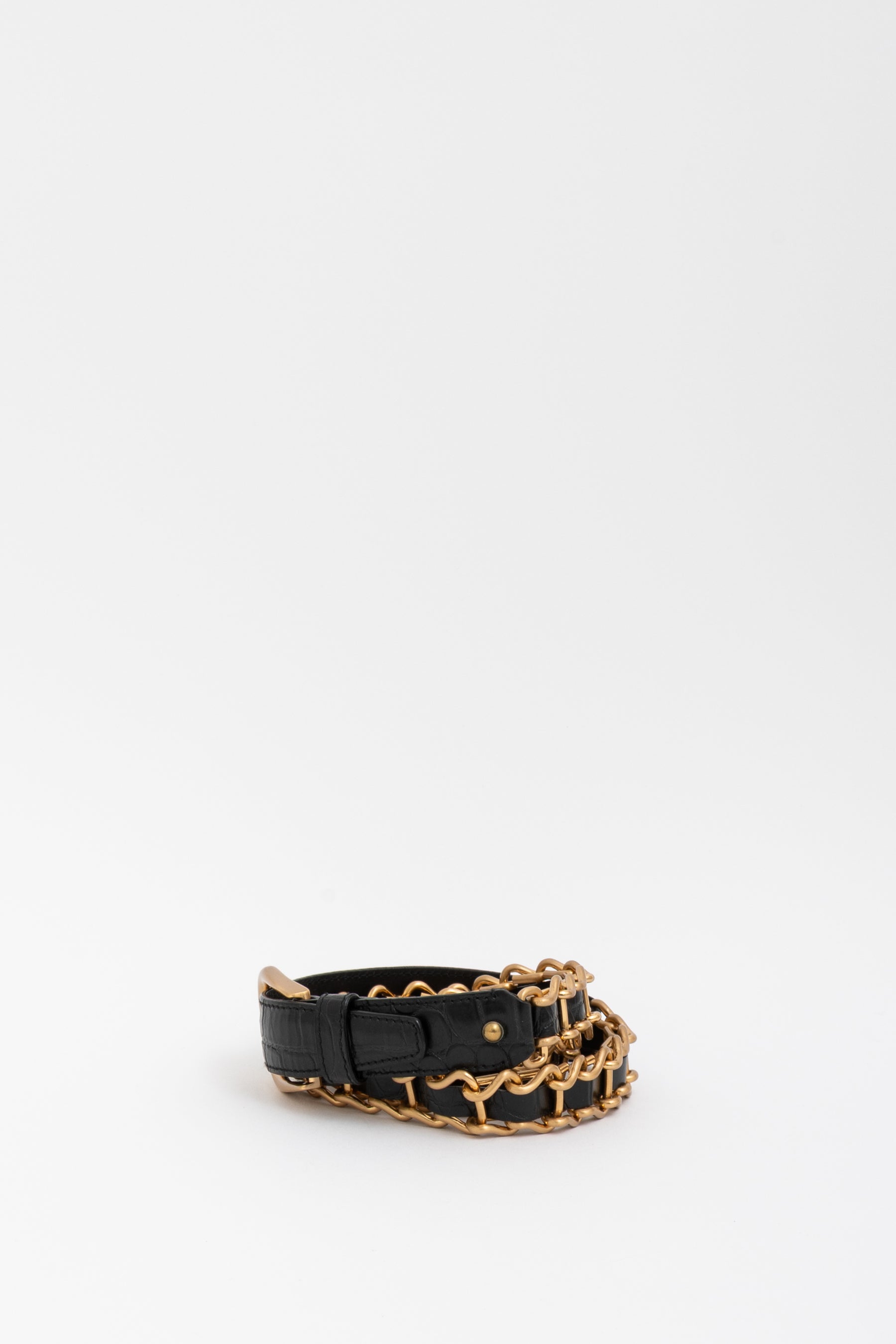 Embossed Chain Belt