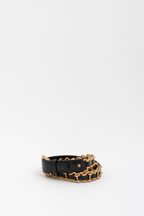 Embossed Chain Belt