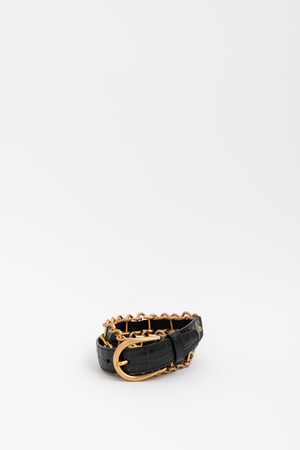 Embossed Chain Belt